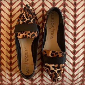 Sole Society Cheetah Loafers 🐆